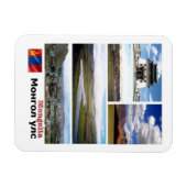 Mongolei - Mosaik - Magnet (Horizontal)
