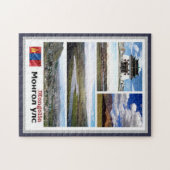 Mongolei - Mosaik - Puzzle (Horizontal)