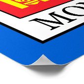 Mongolei Poster (Ecke)