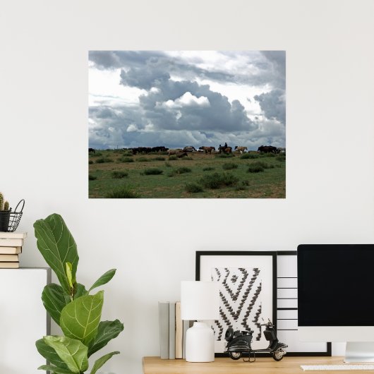 Mongolei Poster (Heimbüro)