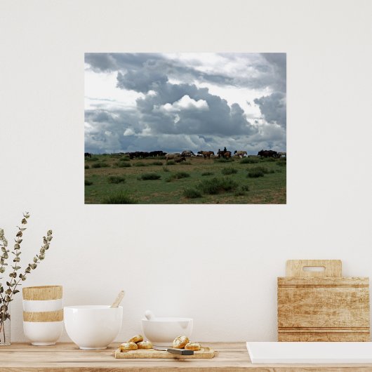 Mongolei Poster (Küche)