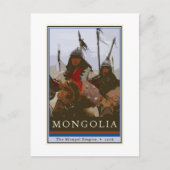 Mongolei Postkarte (Vorderseite)