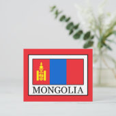 Mongolei Postkarte (Stehend Vorderseite)