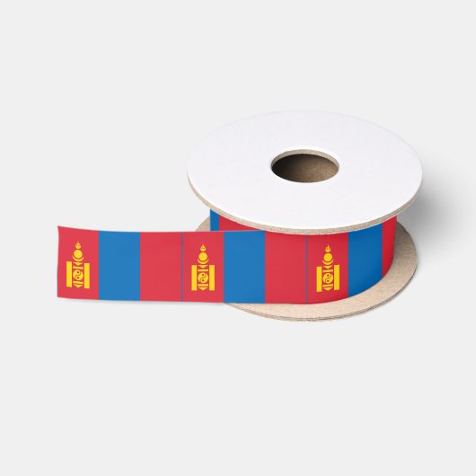 Mongolei Satinband (Spule)