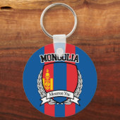 Mongolei Schlüsselanhänger (Vorderseite)