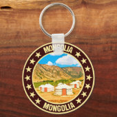 Mongolei Schlüsselanhänger (Vorderseite)