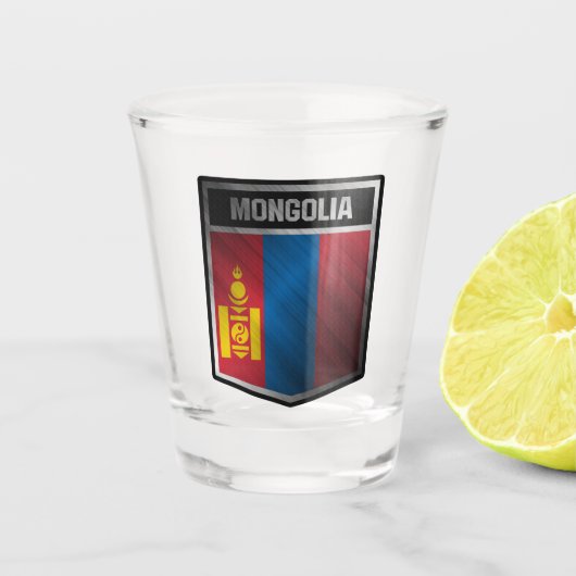 Mongolei Schnapsglas (Vorderseite)