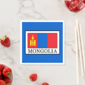 Mongolei Serviette (Beispiel)