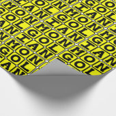 Mongolei, Sprache der China Geschenkpapier (Ecke)