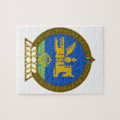 Mongolei-Staats-Emblem Puzzle (Horizontal)