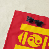 Mongolei Strandtuch (Beispiel)