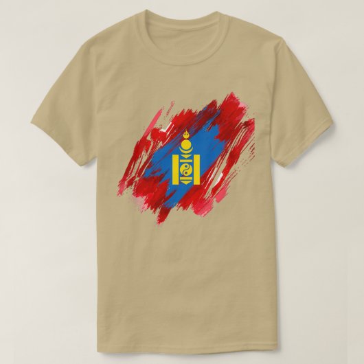 Mongolei T-Shirt (Design vorne)