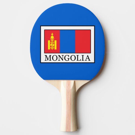 Mongolei Tischtennis Schläger (Vorderseite)