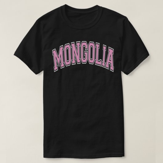 Mongolei Uni Style Rosa Tet Pullover (Design vorne)