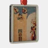 Mongolen Silbernes Ornament (Rechts)