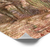 Mongolen und Cobra von Sargent, Vintag Wild Animal Poster (Ecke)