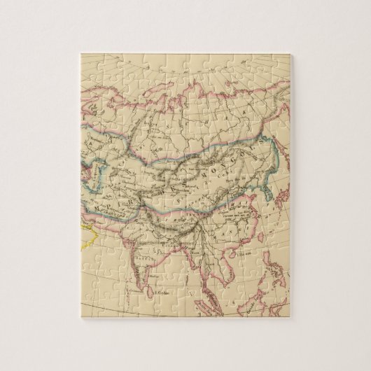 Mongolenreich Puzzle (Vertikal)