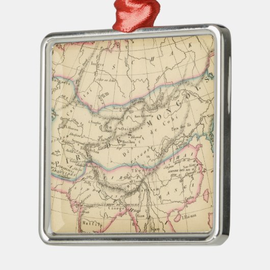 Mongolenreich Silbernes Ornament (Links)