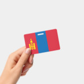 Mongolia flag ausweis (Handheld)