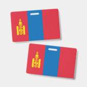 Mongolia flag ausweis (Vorder- & Rückseite)