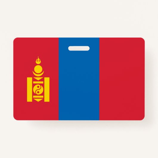 Mongolia flag ausweis (Vorderseite)