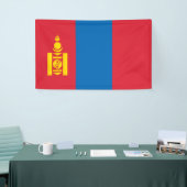 Mongolia flag banner (Messeveranstaltung)