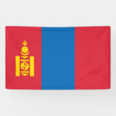 Mongolia flag banner (Horizontal)