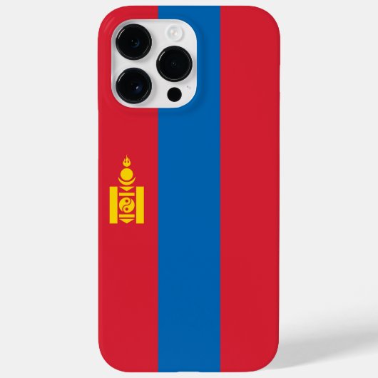 Mongolia flag Case-Mate iPhone hülle (Rückseite)
