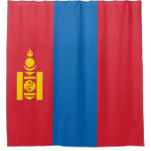 Mongolia flag duschvorhang (Vorderseite)