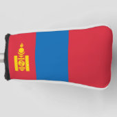 Mongolia flag golf headcover (Vorderseite)