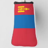 Mongolia flag golf headcover (Rotieren 90)