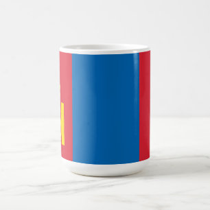 Mongolia flag kaffeetasse