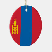Mongolia flag keramik ornament (Rechts)