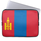 Mongolia flag laptopschutzhülle (Vorderseite)
