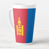 Mongolia flag milchtasse (Linke Ecke)