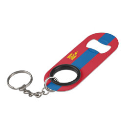 Mongolia flag mini flaschenöffner