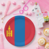 Mongolia flag pappteller (Party)