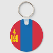 Mongolia flag schlüsselanhänger (Vorderseite)