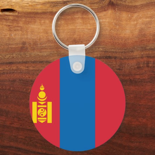 Mongolia flag schlüsselanhänger (Rückseite)