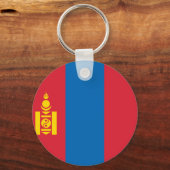 Mongolia flag schlüsselanhänger (Vorderseite)