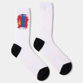 Mongolia flag socken (Rechts)