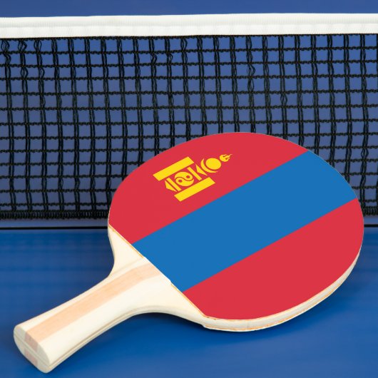 Mongolia flag tischtennis schläger (InSitu)
