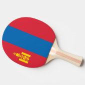 Mongolia flag tischtennis schläger (Seitenansicht)