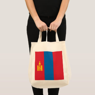Mongolia flag tragetasche