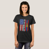 Mongolia Us Fla T-Shirt (Vorne ganz)