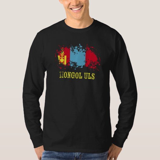 Mongolian enthusiasts for Mongol Uls and Mongolia T-Shirt (Vorderseite)