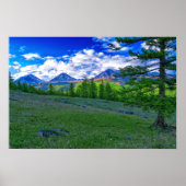 Mongolian Mountain Poster (Vorne)