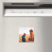 mongolische Erinnerungen2 Magnet (In Situ (Geschirrspüler))