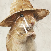 Mongolische Gerbil Portrait Painting Wüste Rat Poster
