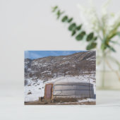 Mongolische Landschaftsfotografie Postkarte (Stehend Vorderseite)